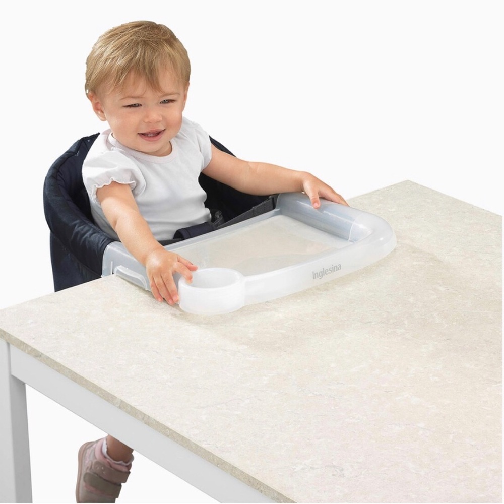 Inglesina White Dining Tray for Fast Table Chair NIB